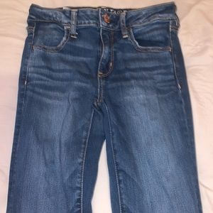 american eagle non ripped jeans